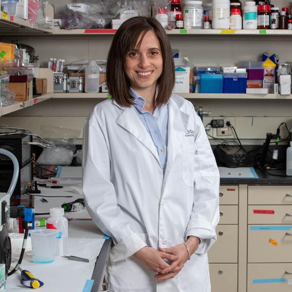 McMaster University researcher Leyla Soleymani poses for a photo.