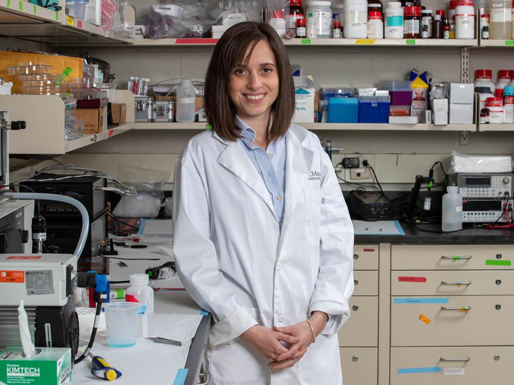 McMaster University researcher Leyla Soleymani poses for a photo.