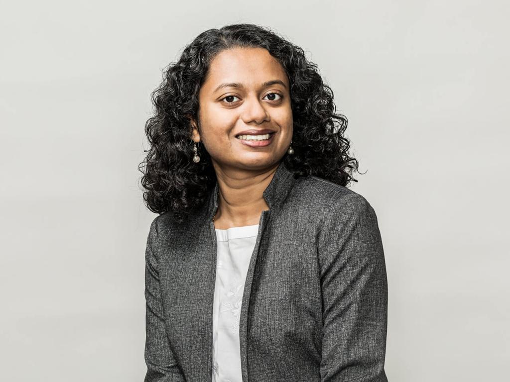 York University researcher Pirathayini Srikantha poses for a photo.