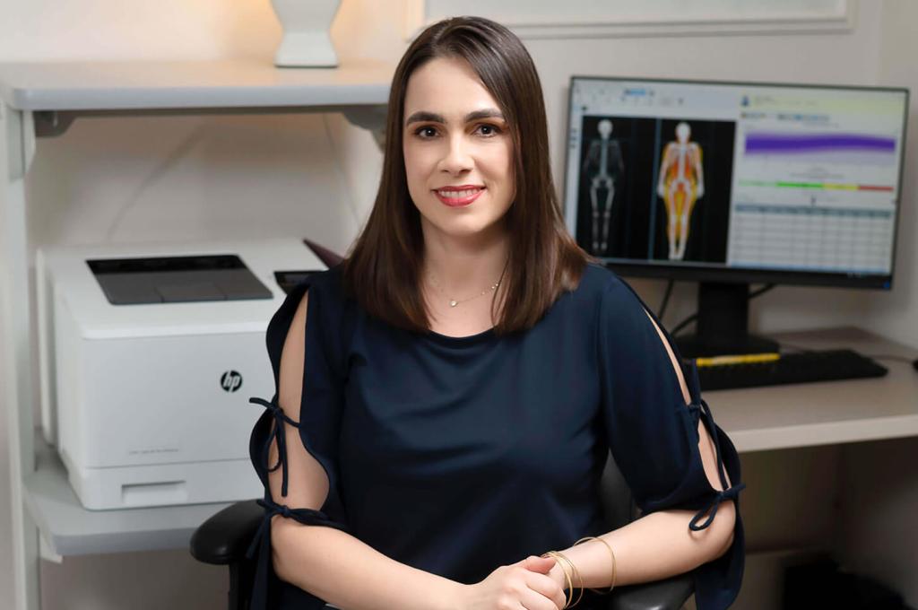 University of Alberta researcher Carla Prado poses for a photo.