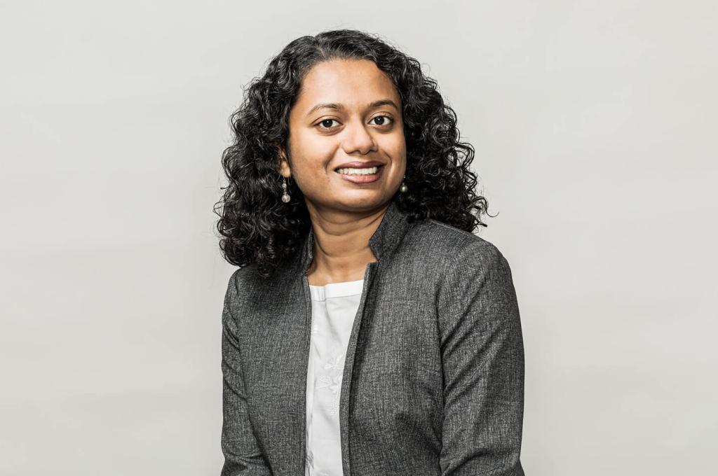York University researcher Pirathayini Srikantha poses for a photo.
